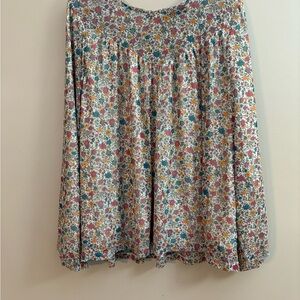 Lane Bryant Floral Long Sleeve Blouse Size 18/20